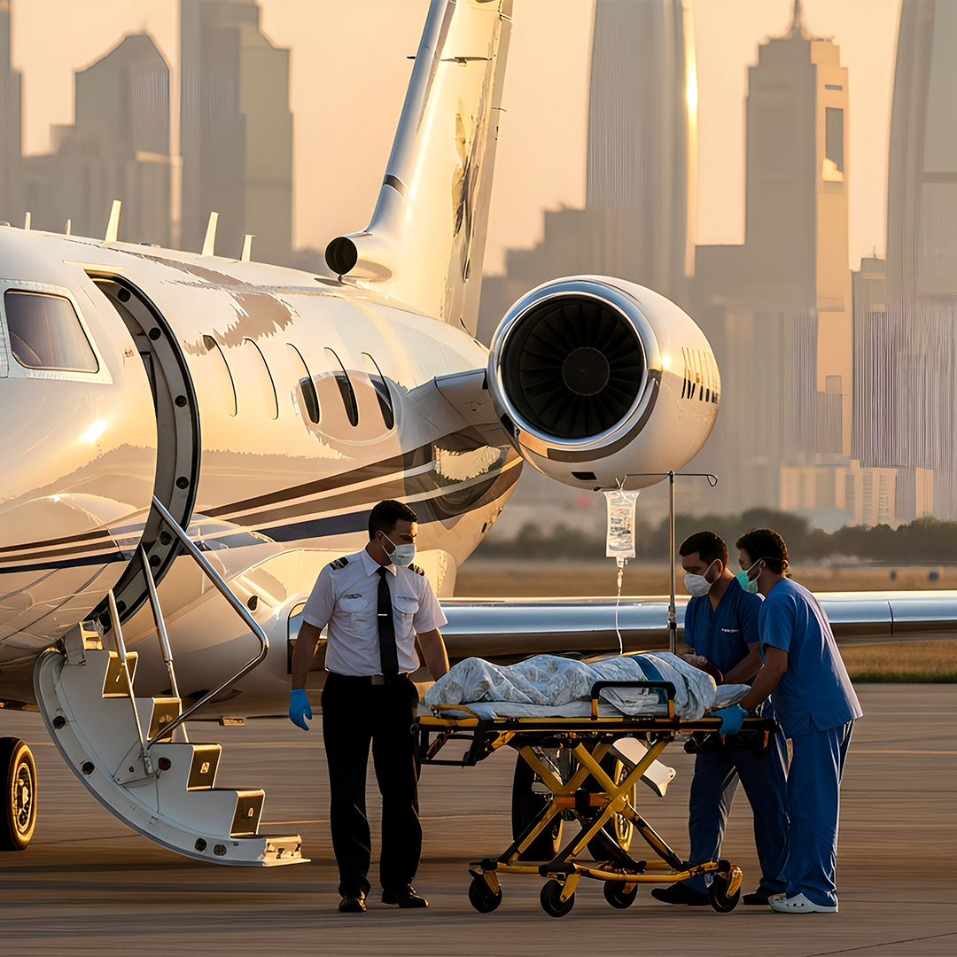 Air Medical 24X7 global air ambulance and medical evacuation company